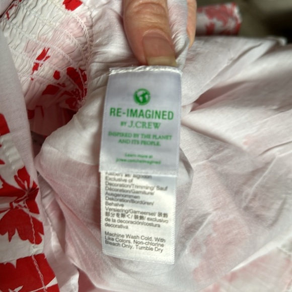 J. Crew Smocked-Waisted Ruffle Mini Skirt - Picture 7 of 8